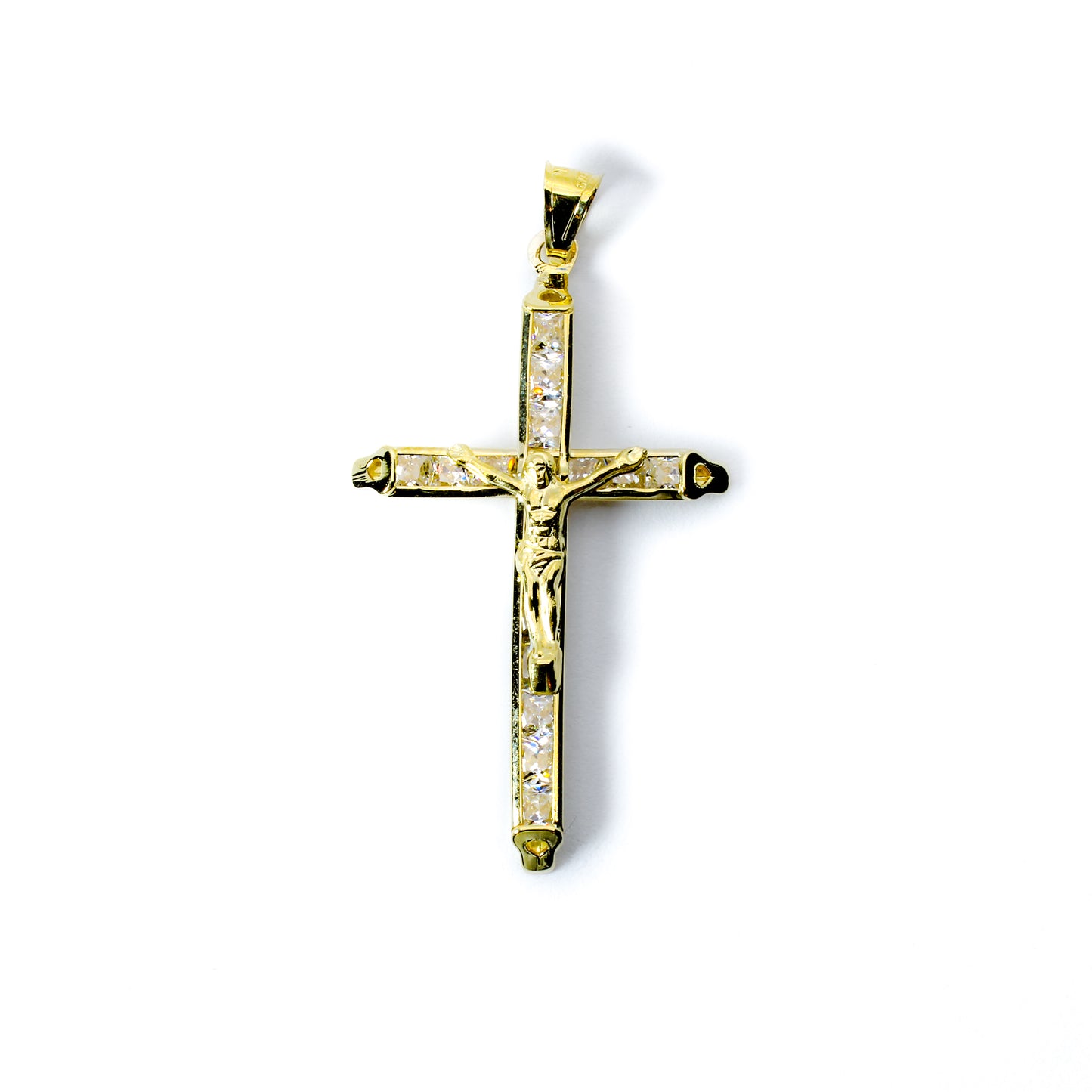 Crucifixion of Jesus Style A - 14k Gold