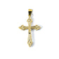Crucifixion of Jesus Style B - 14k Gold