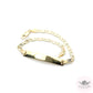 14k Marine Chain Link ID Bracelet