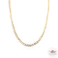 20" Curb Chain Necklace - 4mm - 14k