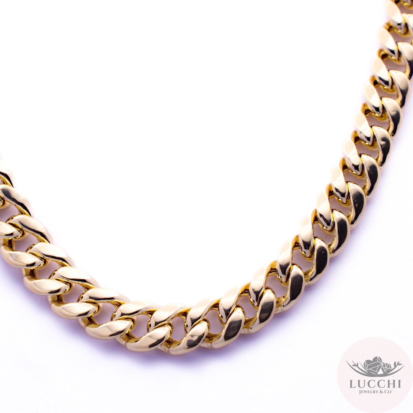 24" Cuban Link Chain Necklace - 6mm - 14k