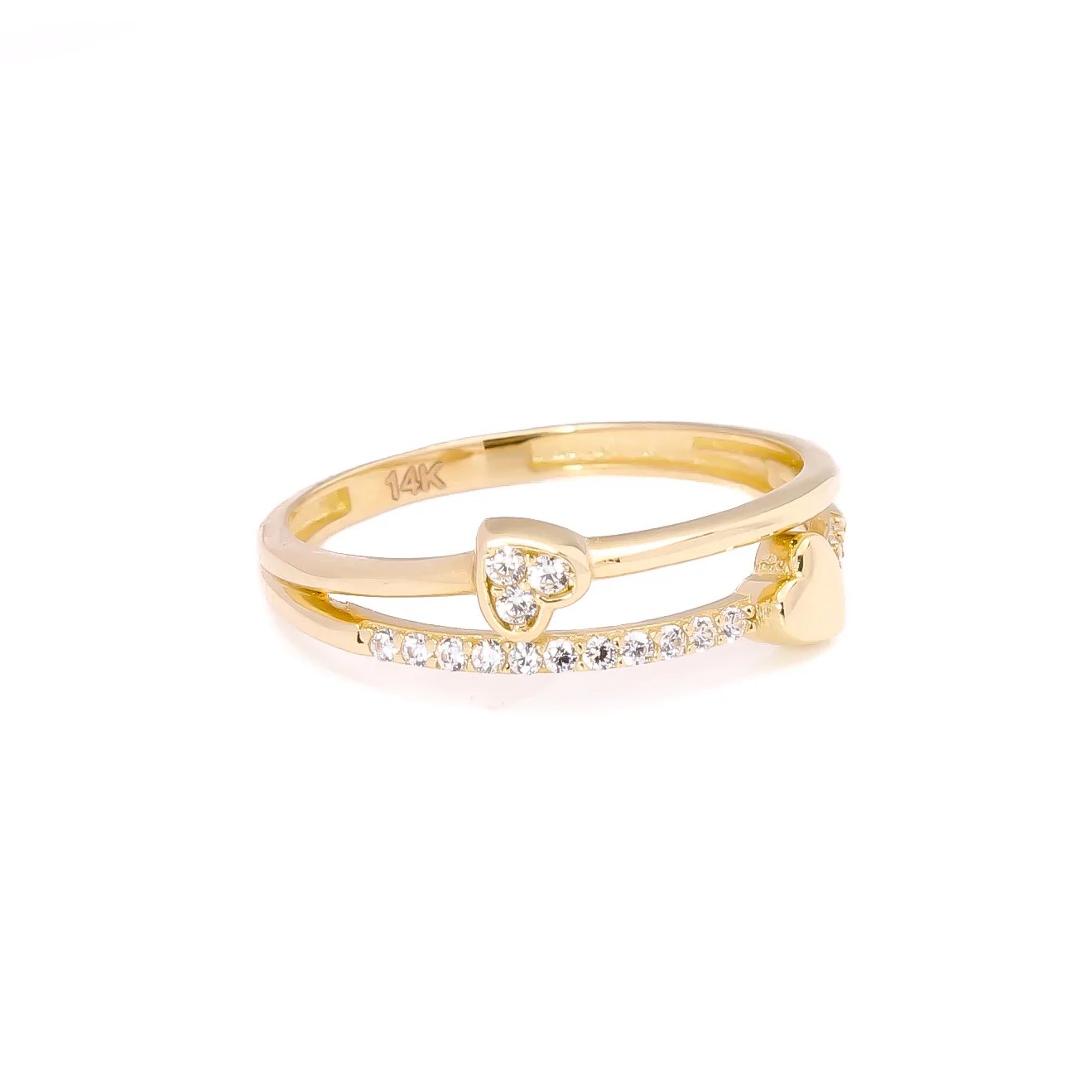 Two Minimal Promises - Bypass x Promise Ring - White - 14k