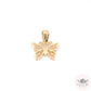 Mini Filigree Butterfly Charm - 14k