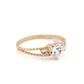 Trilogy Promise Ring - White -14k